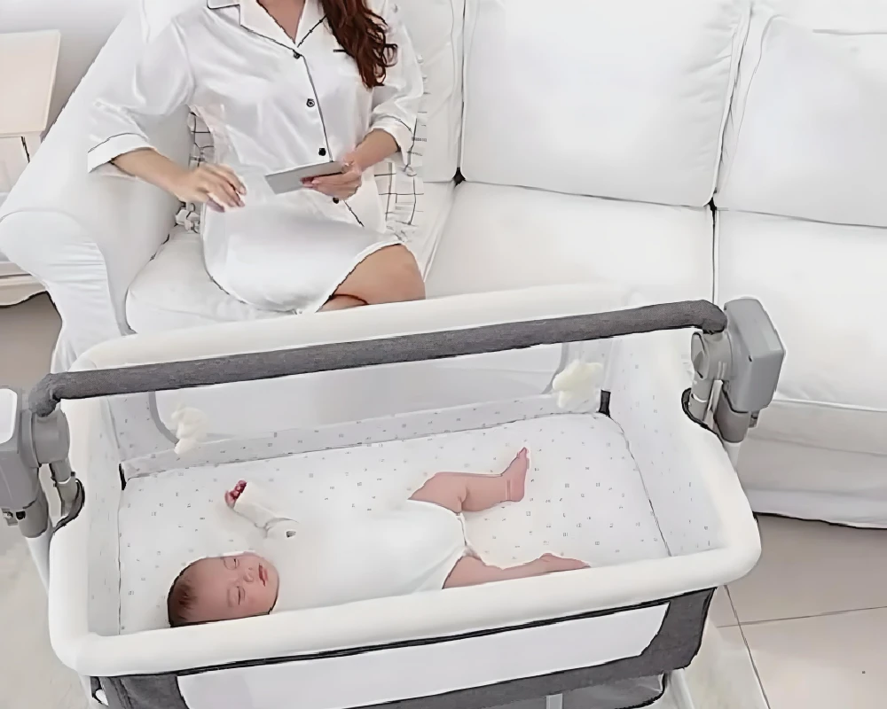infant bassinet for bed